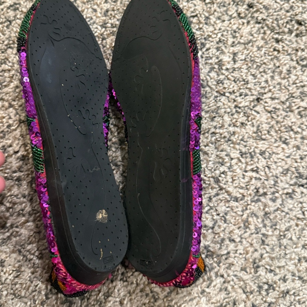 Beverly Feldman vintage flats 8.5 - Picture 5 of 9